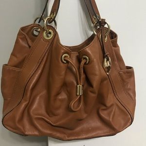 Michael Kors leather handbag